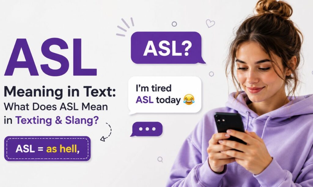 ASL Meaning in Text What Does ASL Mean in Texting & Slang