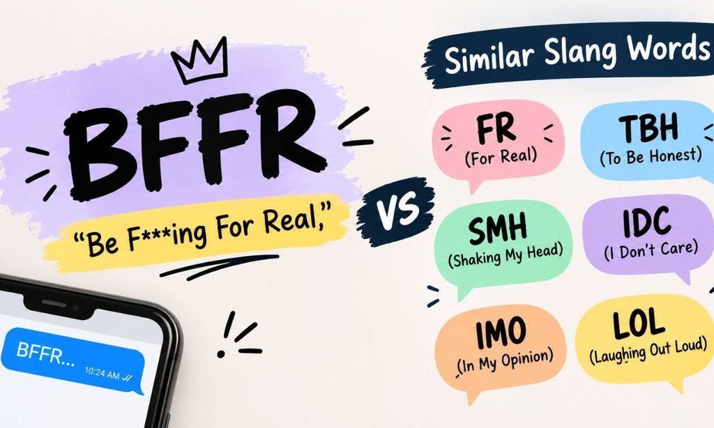 BFFR vs Similar Slang Words