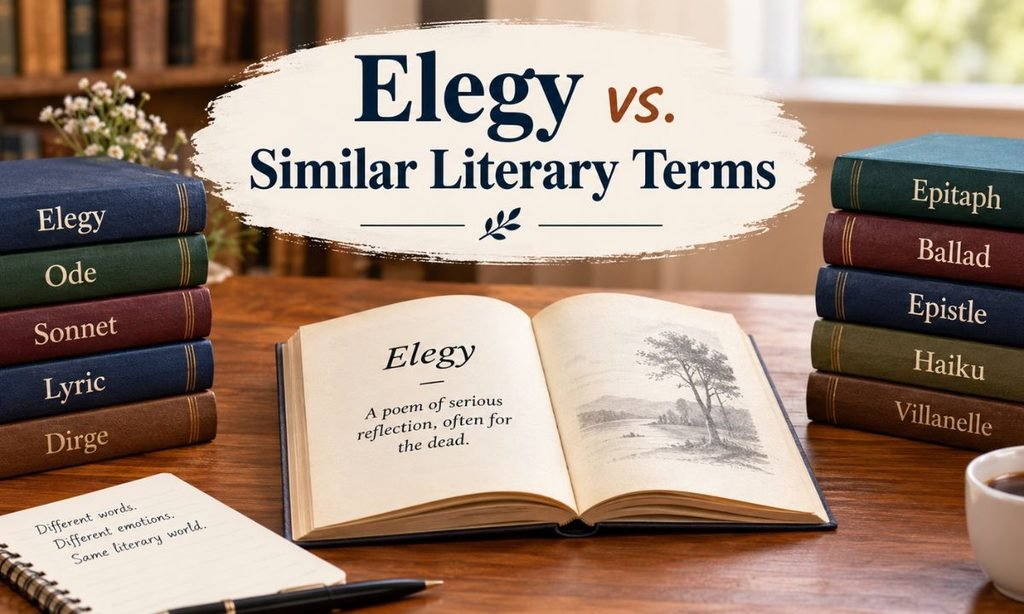 Elegy vs. Similar Literary Terms