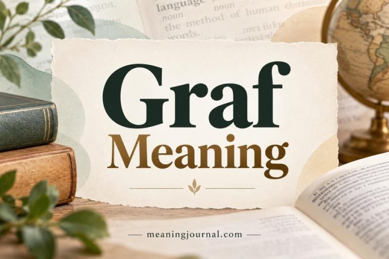 Graf Meaning