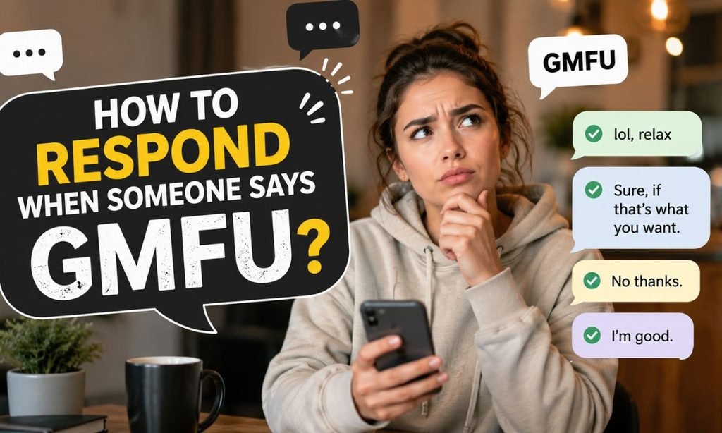How to Respond When Someone Says GMFU