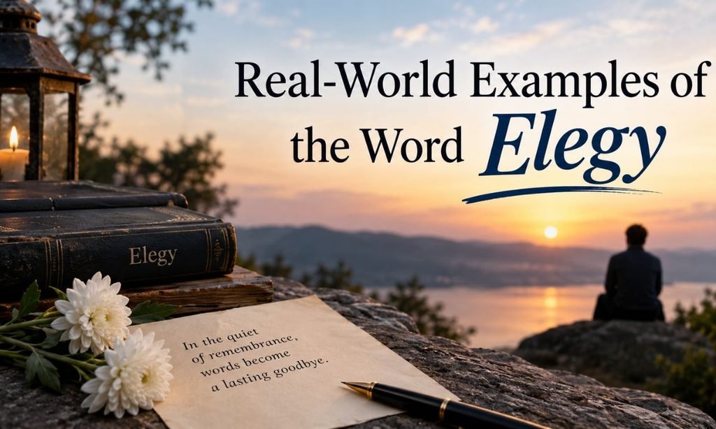 Real-World Examples of the Word Elegy