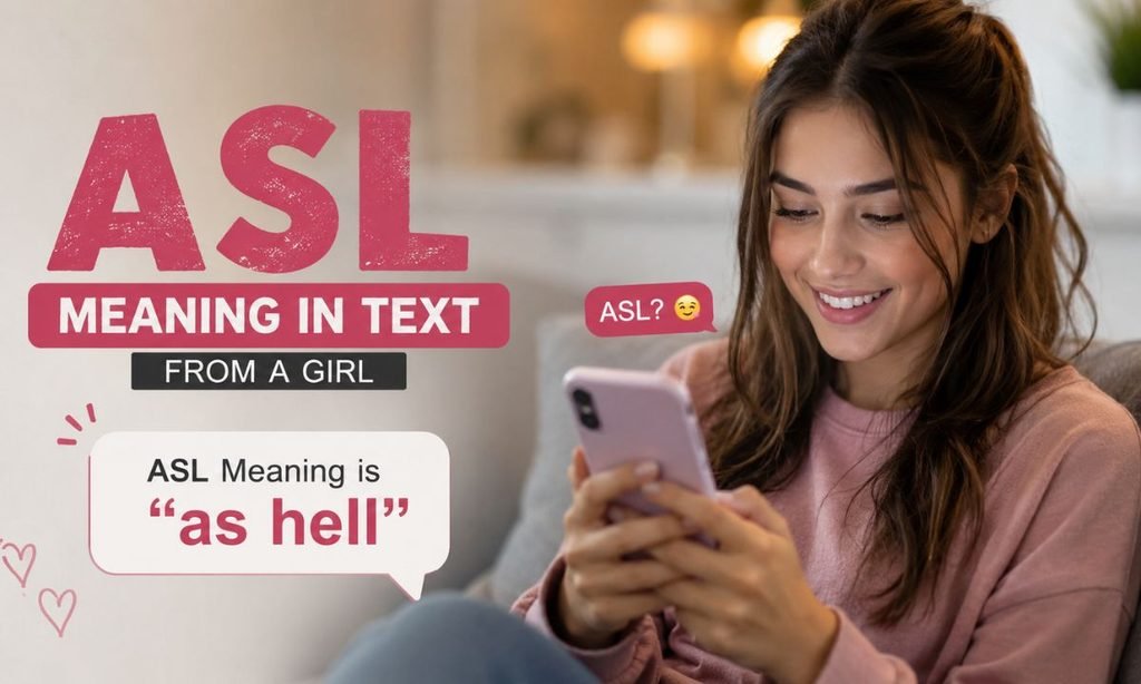 SL Meaning in Text From a Girl