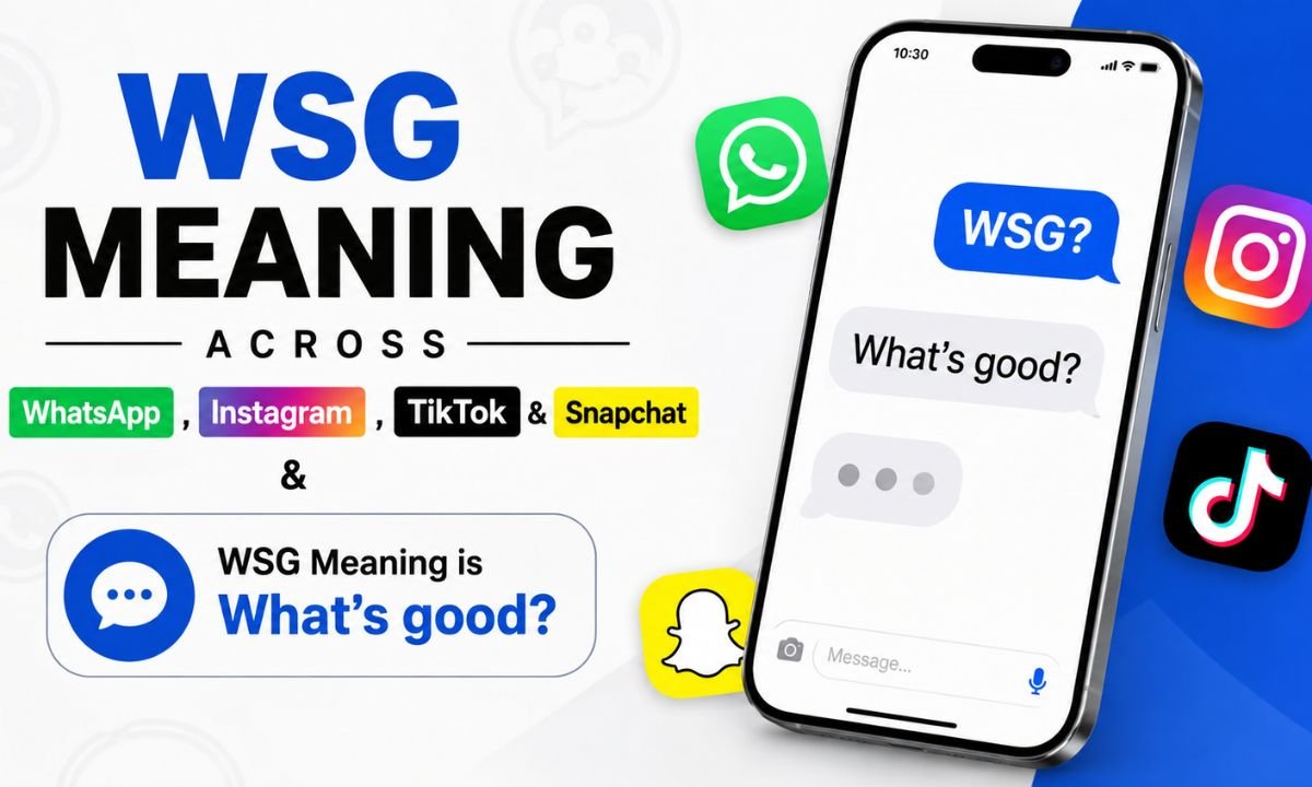 WSG Meaning Across WhatsApp, Instagram, TikTok & Snapchat