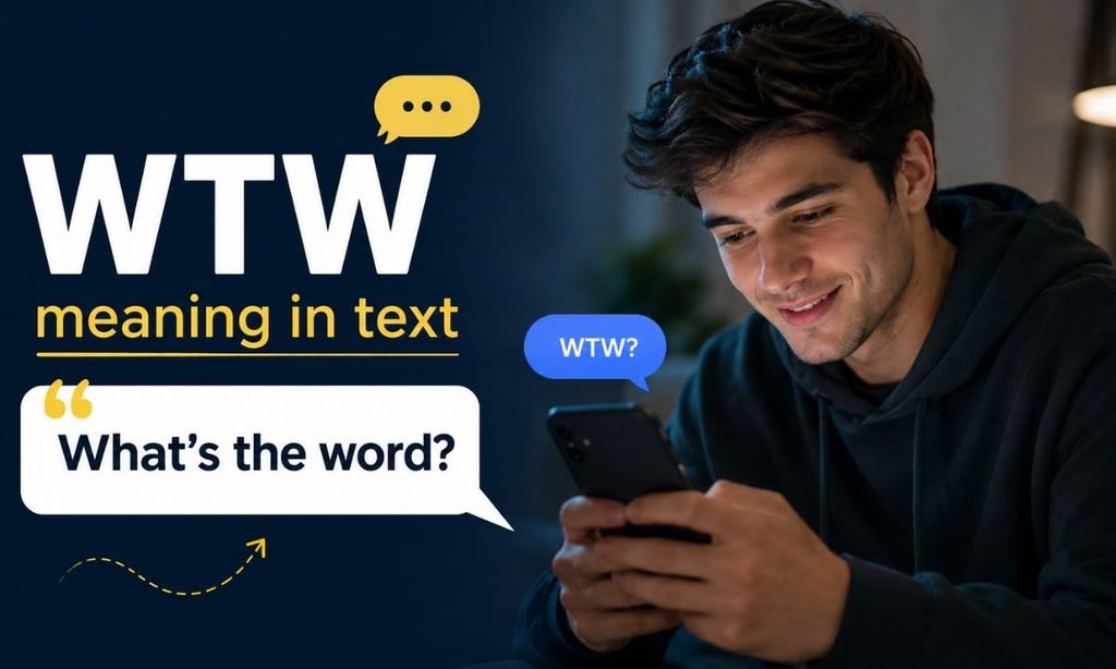 WTW meaning in text from a guy
