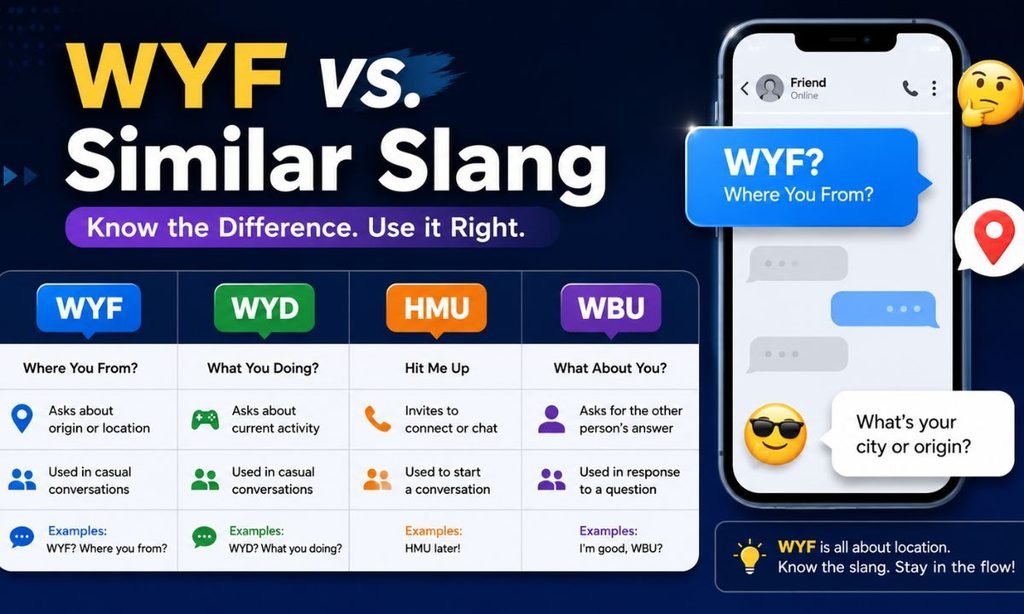 WYF vs. Similar Slang