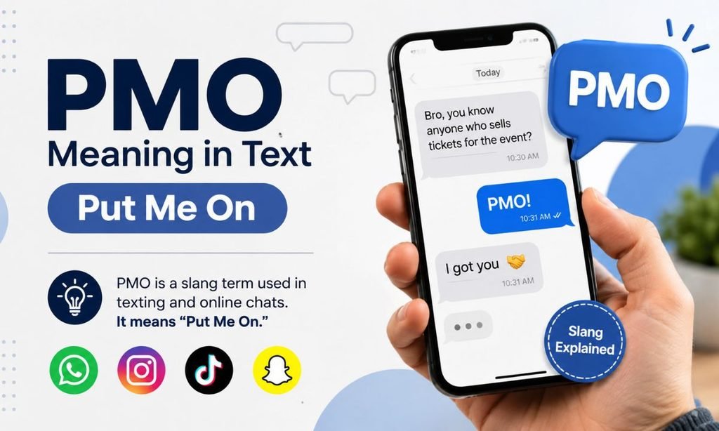 What Does PMO Meaning in Text Mean in Chat & Social Media