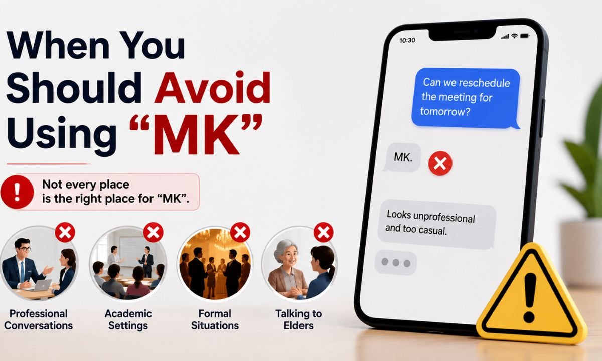 When You Should Avoid Using MK